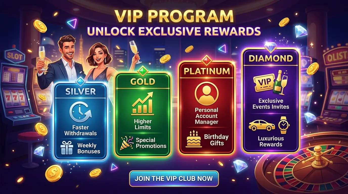 VIP-program Slottica casino